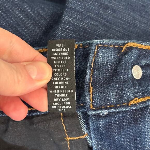 INC‎ Denim Jeans Womens 8 Bootcut Boot Leg Pocket Flap Rhinestone Y2K Western - Picture 13 of 13